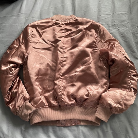 Pink Bomber Jacket - Picture 3 of 6